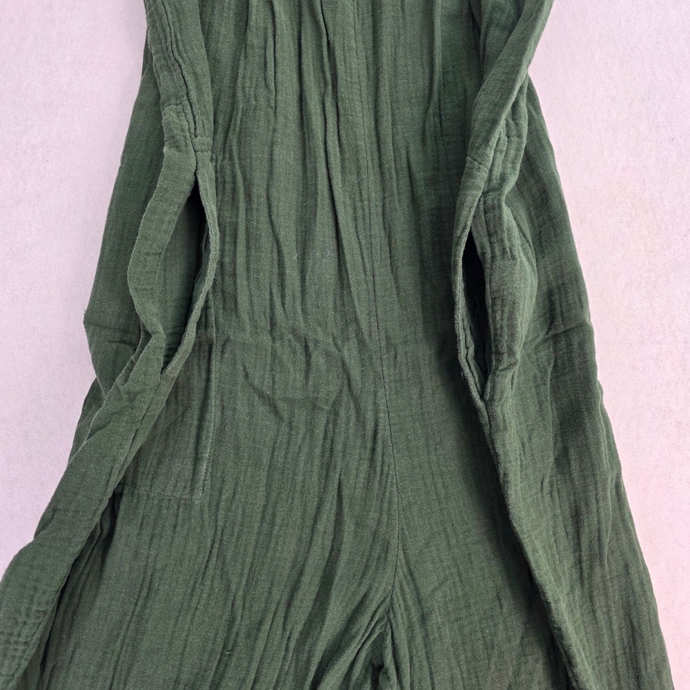 Universal Thread Olive Green Sleeveless V-Neck Jumpsuit Romper - Picture 2 of 9